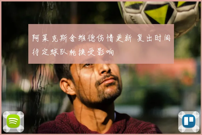 阿莱克斯舍维德伤情更新 复出时间待定球队轮换受影响